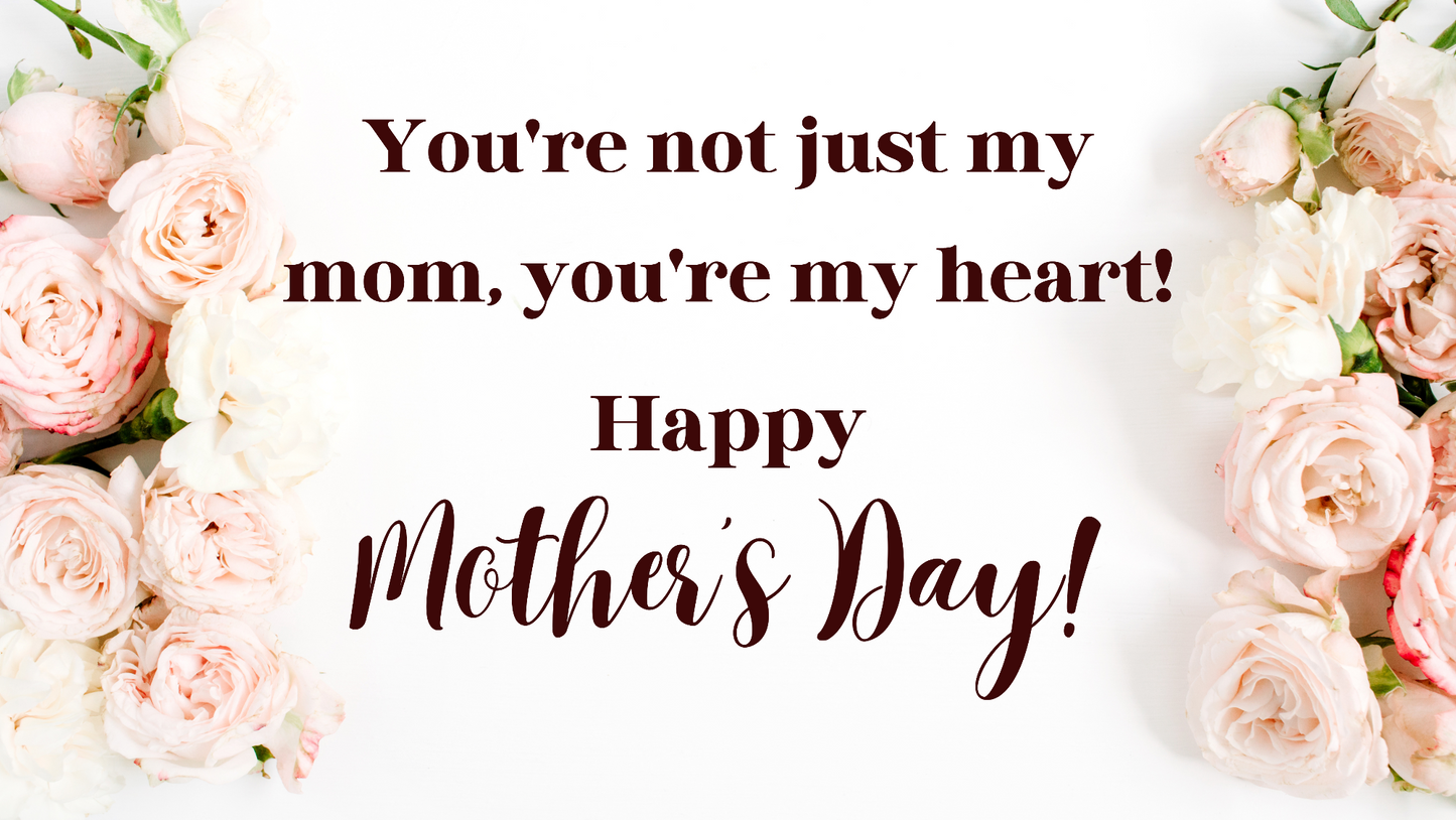 500ml Stainless Steel Water Bottle – Happy Mother’s Day