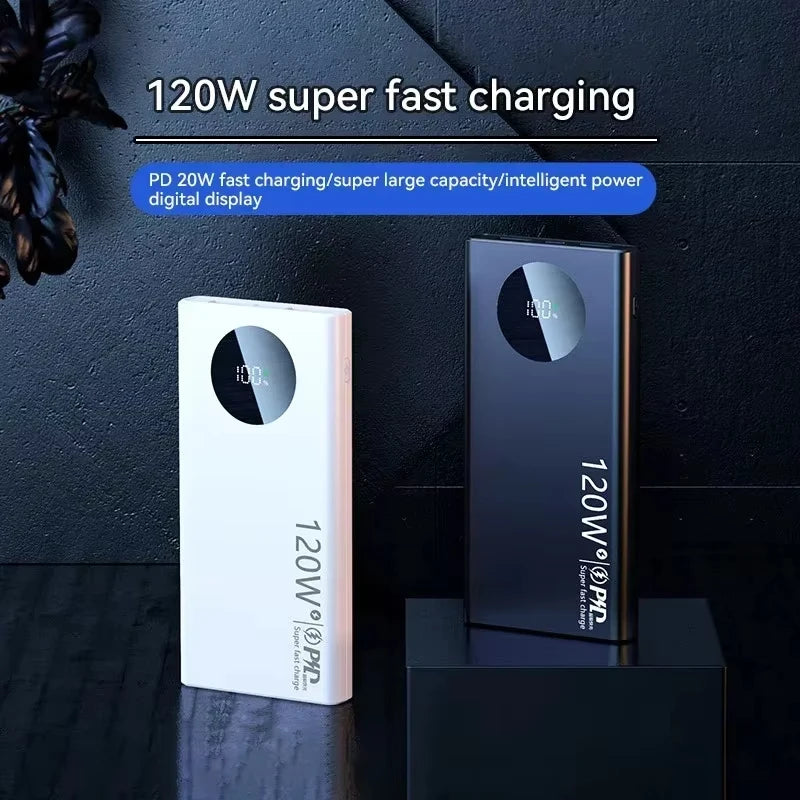 PowerMax Pro 120W 50000mAh – Ultimate High-Capacity Power Bank