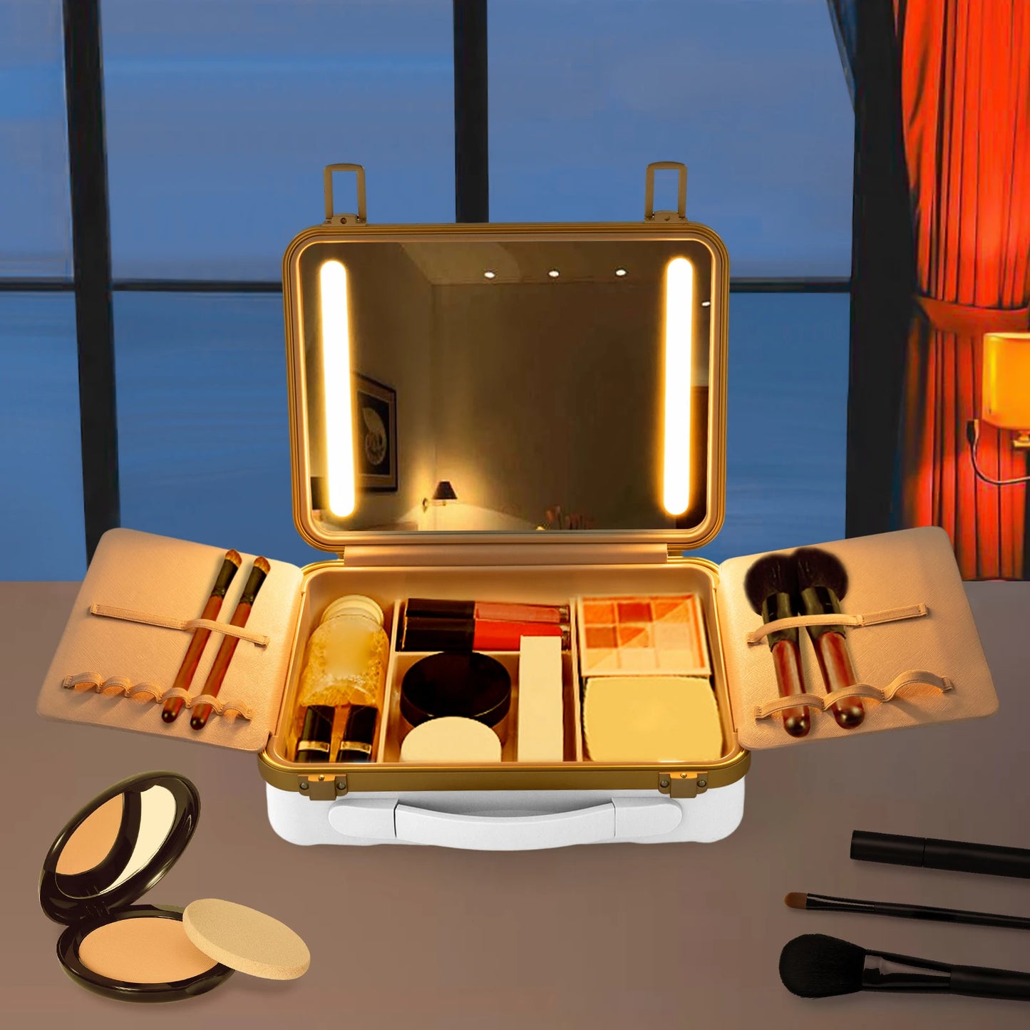 Glow & Go Makeup Case