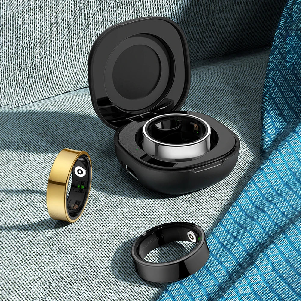 Smart Health & Fitness Ring | Waterproof Design with Sleep and Activity Monitoring