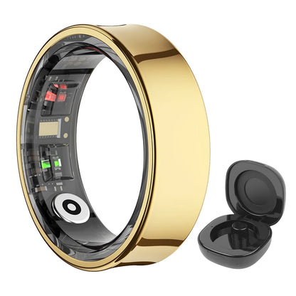 Smart Health & Fitness Ring | Waterproof Design with Sleep and Activity Monitoring