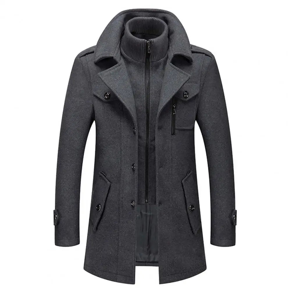 Stylish Men's Slim Fit Coat