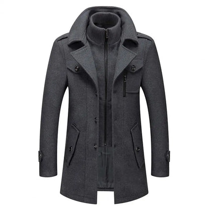 Stylish Men's Slim Fit Coat