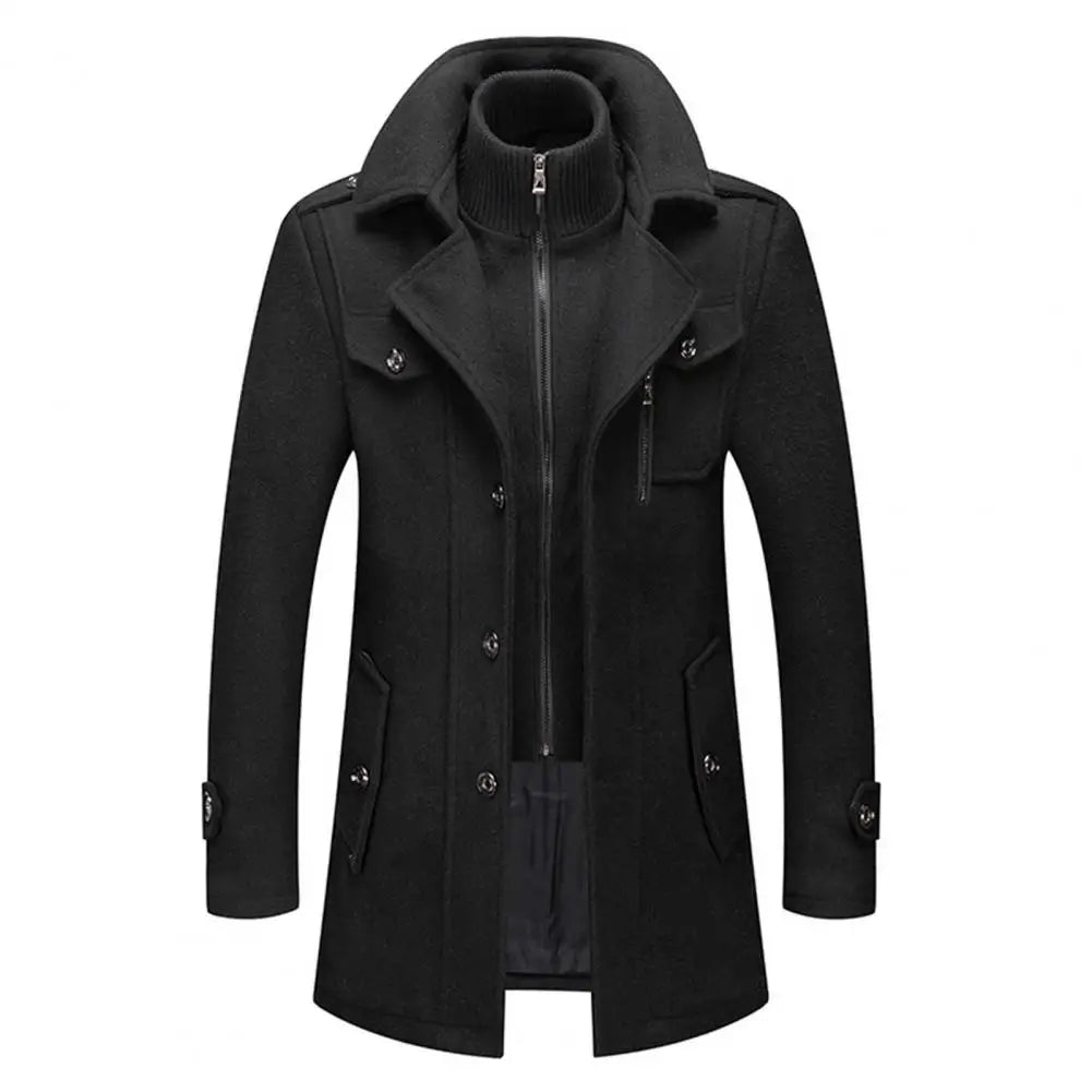 Stylish Men's Slim Fit Coat