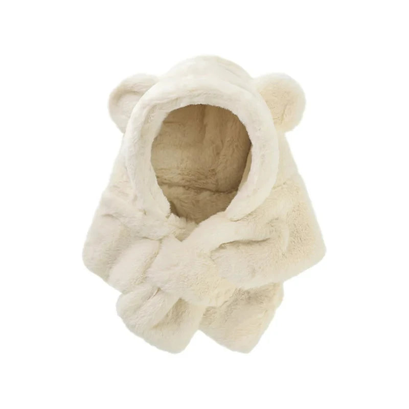 Winter Bear Baby Hat & Scarf Set